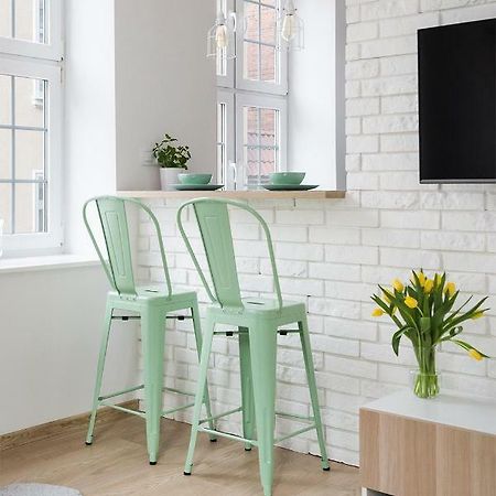 Apartament Mietowy | Chill And The City Apartments Gdańsk Exteriör bild