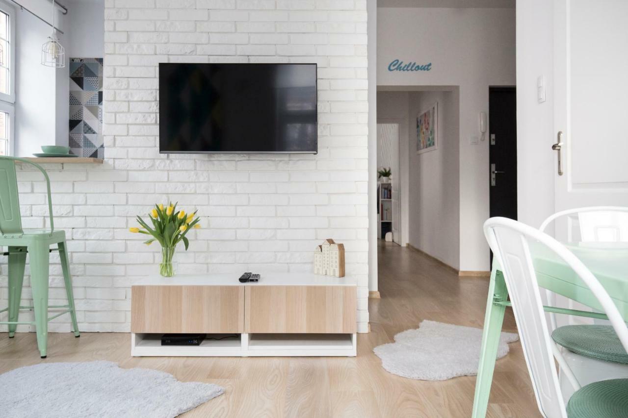Apartament Mietowy | Chill And The City Apartments Gdańsk Exteriör bild