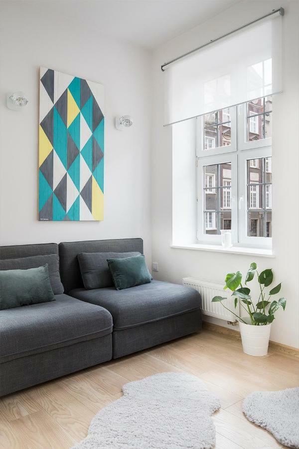 Apartament Mietowy | Chill And The City Apartments Gdańsk Exteriör bild